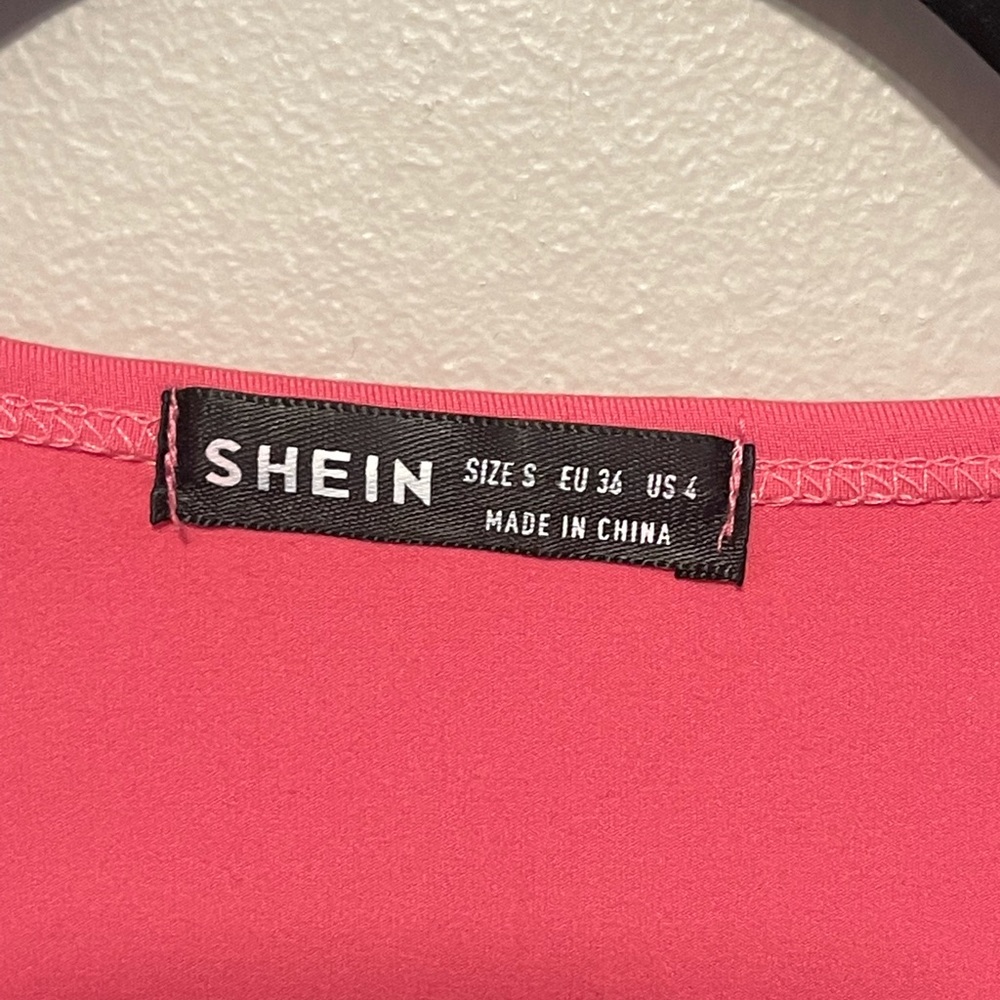 Shein Asymmetrical Hem Butterfly Top - Picture 7 of 7